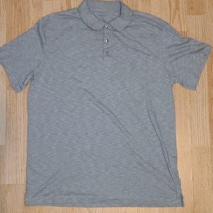 Gray Van Heusen Polo - Medium
